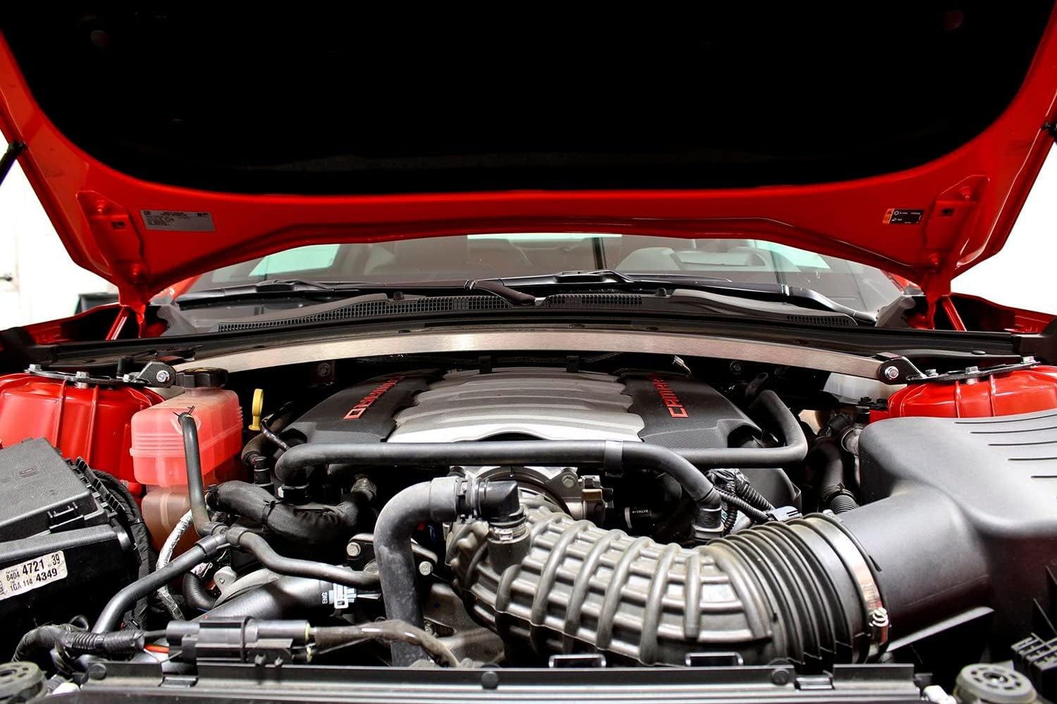 BMR Suspension STB020 Strut tower brace, front, stainless steel Natural 2016-2020 6th Gen Camaro