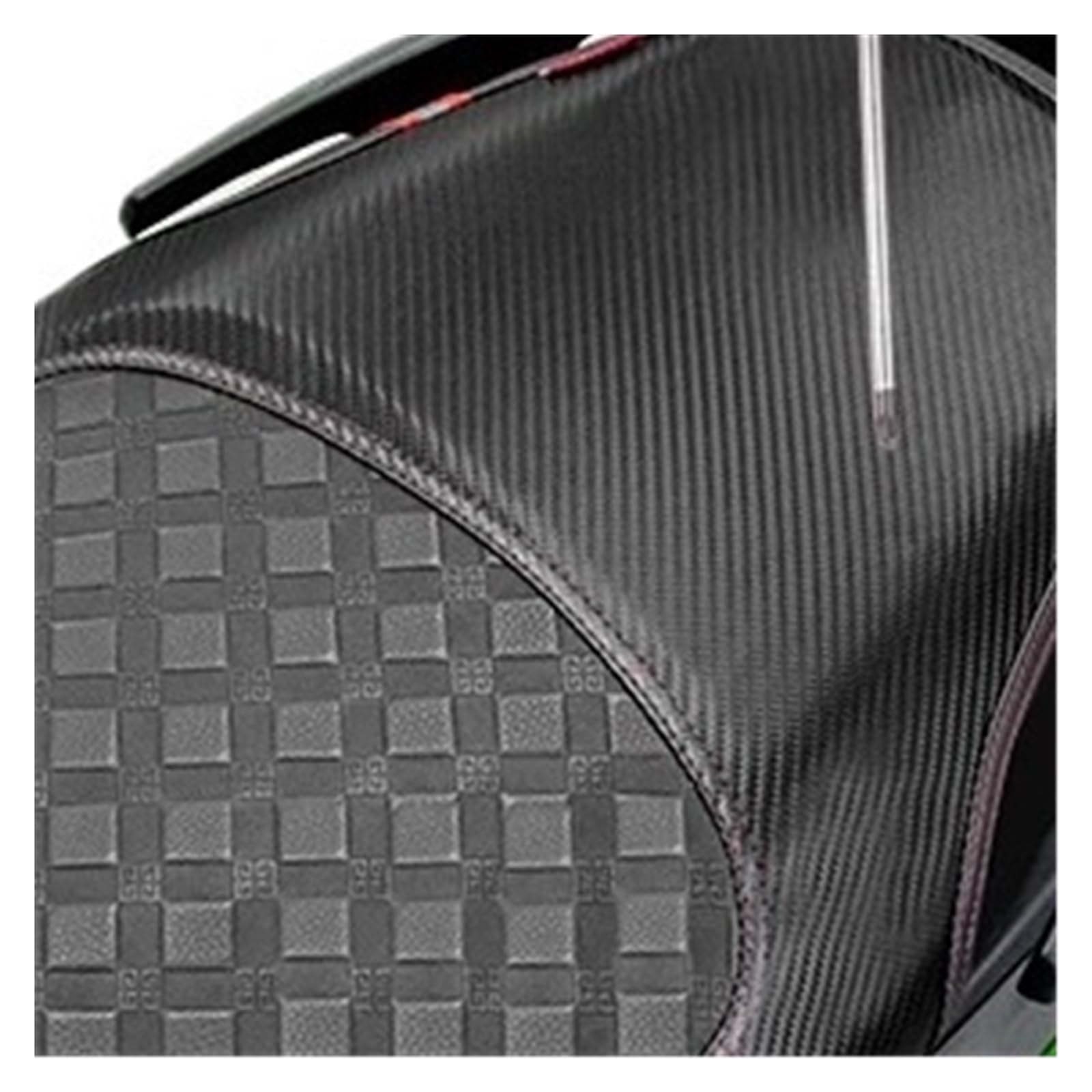 Coprisedili per moto Fodera per cuscino del sedile per moto, pelle per, impermeabile, resistente al sole, ai graffi(Heise)
