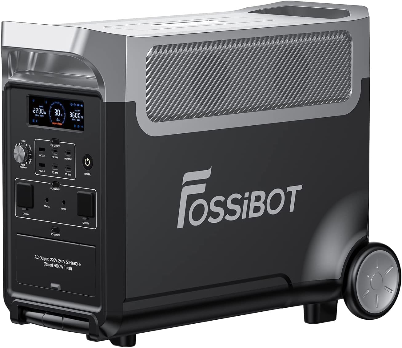 FOSSiBOT LiFePO4 Portable Solar Generator 3840Wh Review: De Beste Energieoplossing voor Onderweg? 2 FOSSiBOT draagbare energiestation