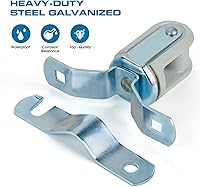 Vista 6 de Soporte de alambre resistente, aislador de porcelana con soporte ajustable, 1-1/4" - 3" (1)