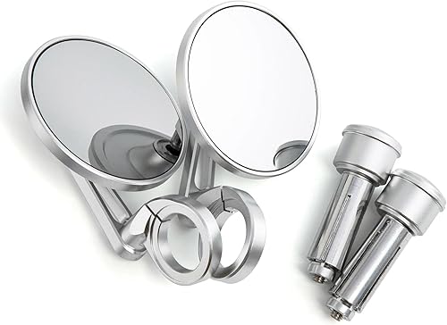 Miniatura 2 de Motorcycle Rear View Mirror Motorcycle Bar End Mirror Moto Rearview Mirrors For Suzuki GSXS 1000 SV 650 LTR 450 GSF 600 Bandit C50 Boulevard GN 125