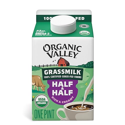 Grassmilk Orgánica Medio y Medio - 16 oz Pinta