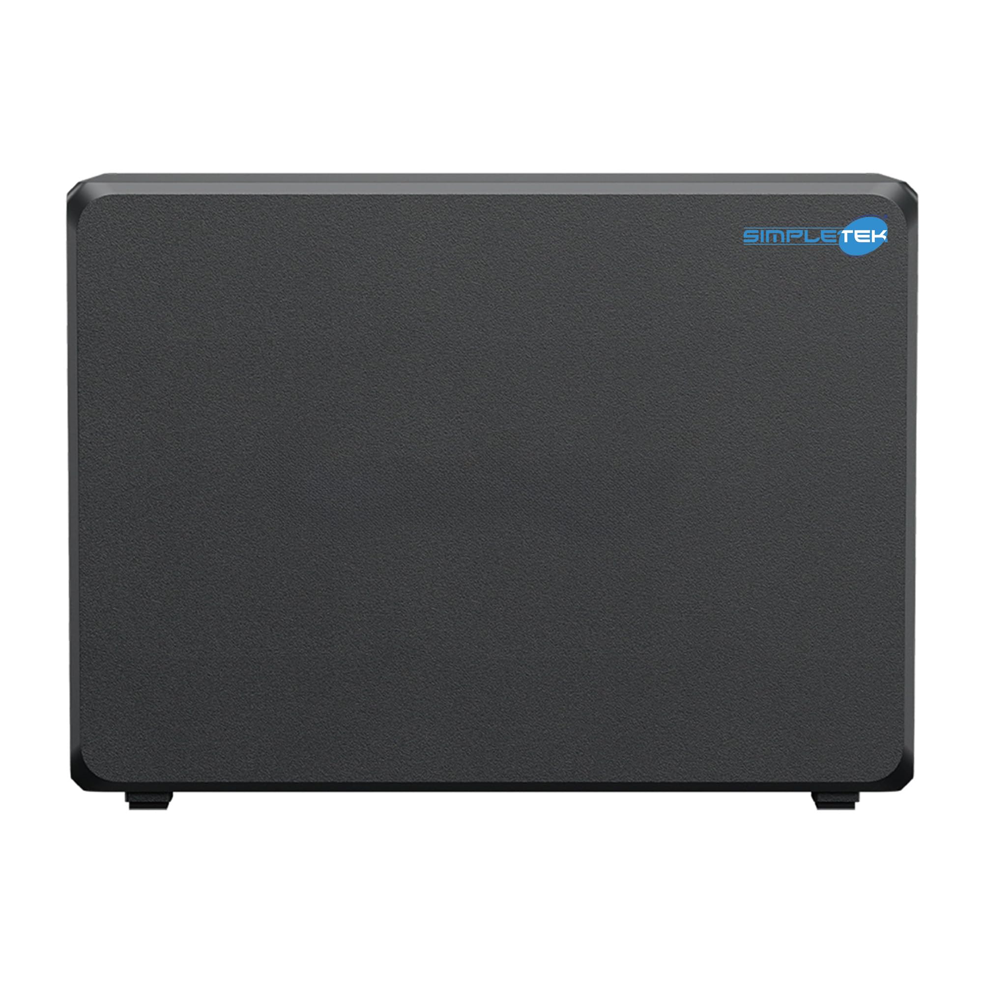 SIMPLETEK - Profesjonalny 2-komorowy serwer NAS - 4 GB RAM DDR4 ECC - w zestawie 2 x dysk twardy 10 TB - 2 wbudowane gniazda M.2 NVMe - Port LAN 2,5 GbE