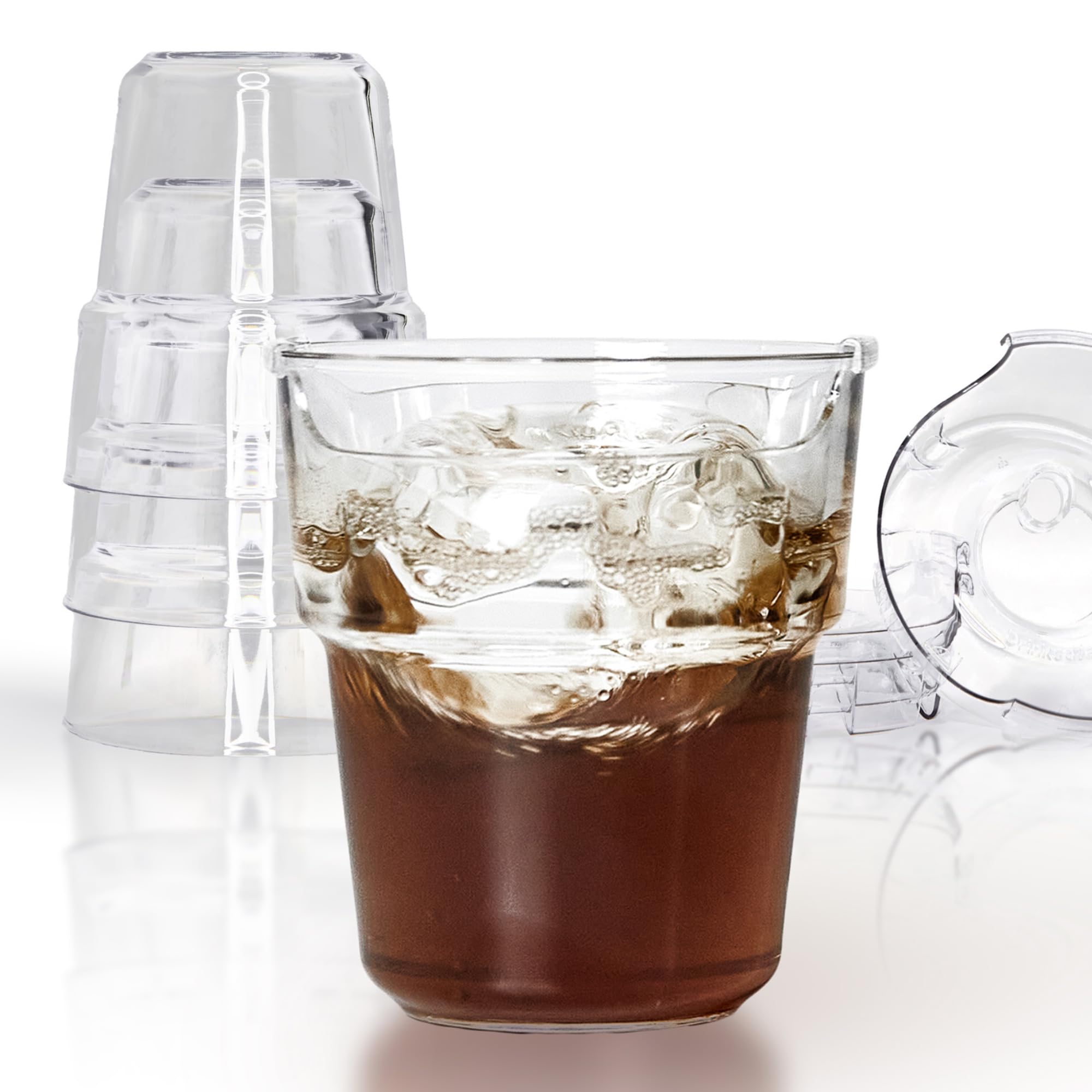 Taza para beber | Vaso para personas mayores con diseño moderno | Vaso para disfagia para personas con dificultades para tragar | Para personas con Parkinson y temblor esencial | 4 sin imán