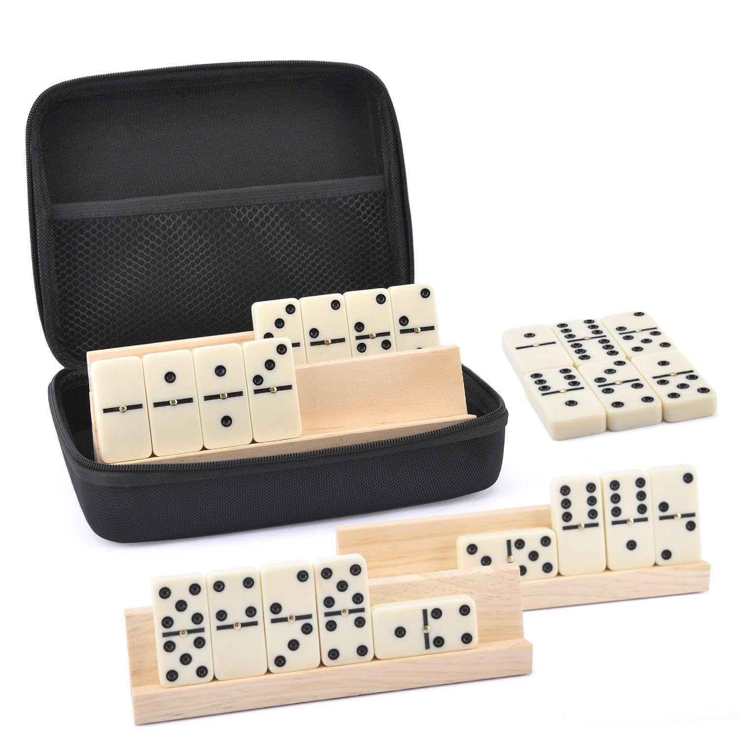Classico set da gioco da tavolo Double Six Fun 28 tessere Attività serali di gioco al coperto Giochi per famiglie Bomboniere per feste Tessere da