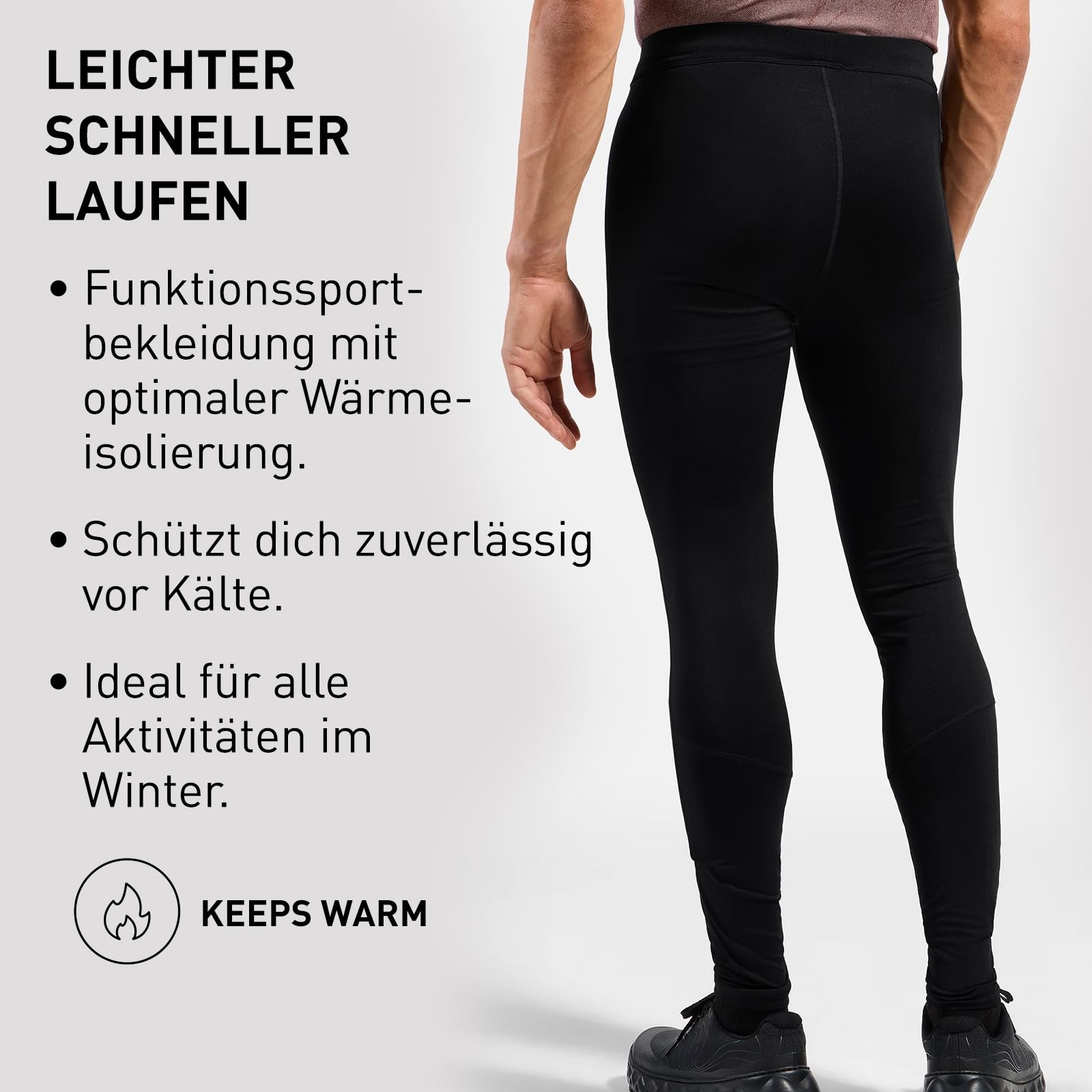 Odlo Herren Essential Tights Leggings