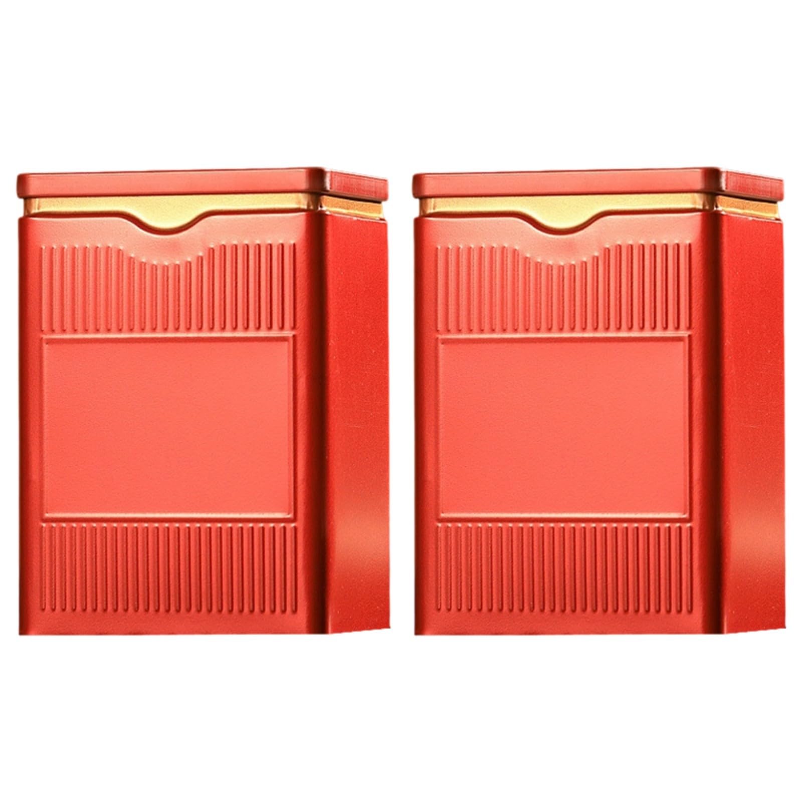 FackLOxc Metal Container for Organizing Coffee Dry Snacks Sealed Tea Tin Canister Multipurpose Household Coffee Holder Metal Tea Container
