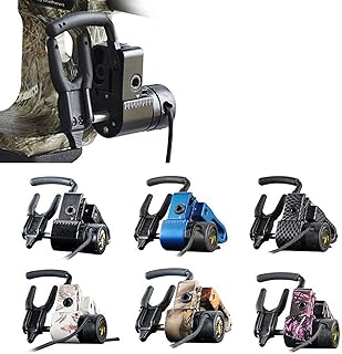 Elkrich Archery Drop Away Arrow Rest Aluminum Alloy Arrow Rest Rapid Adjustable Arrow Rest with Locking Structure for Compound Bow Right Hand (Black)