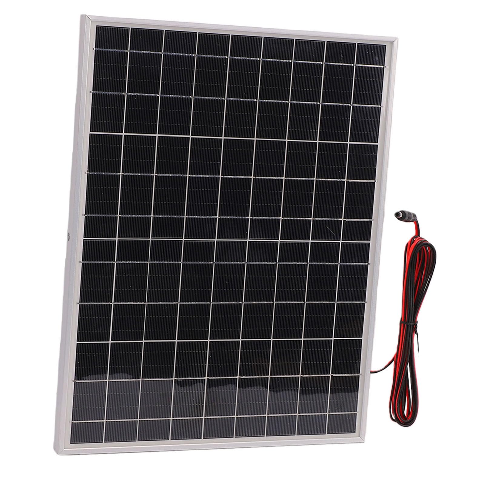Cocoarm Kit Pannello Solare Modulo Flessibile Flessibile in Silicio Monocristallino 100W Efficienza 25% con Controller Doppia USB Tipo C per Barca Marina Rimorchio Fattoria Tetto