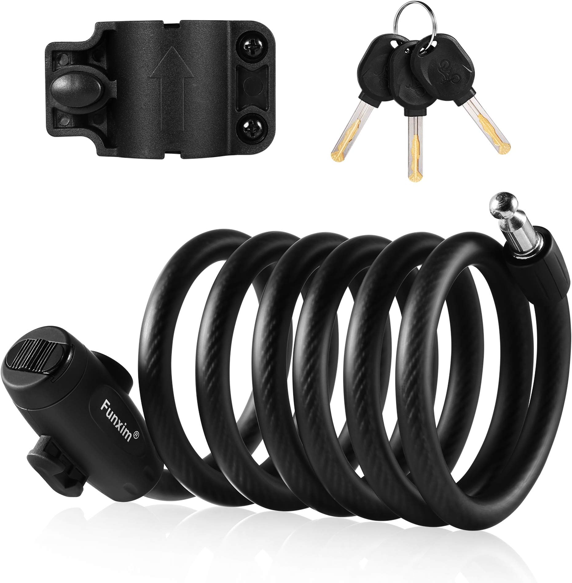 Outdoor Equipment Security HME Tree Stand Cable Lock - 6-Foot Coiled  Security Cable With 2 Keys For Hunting Gear Trail Camera Cable Lock