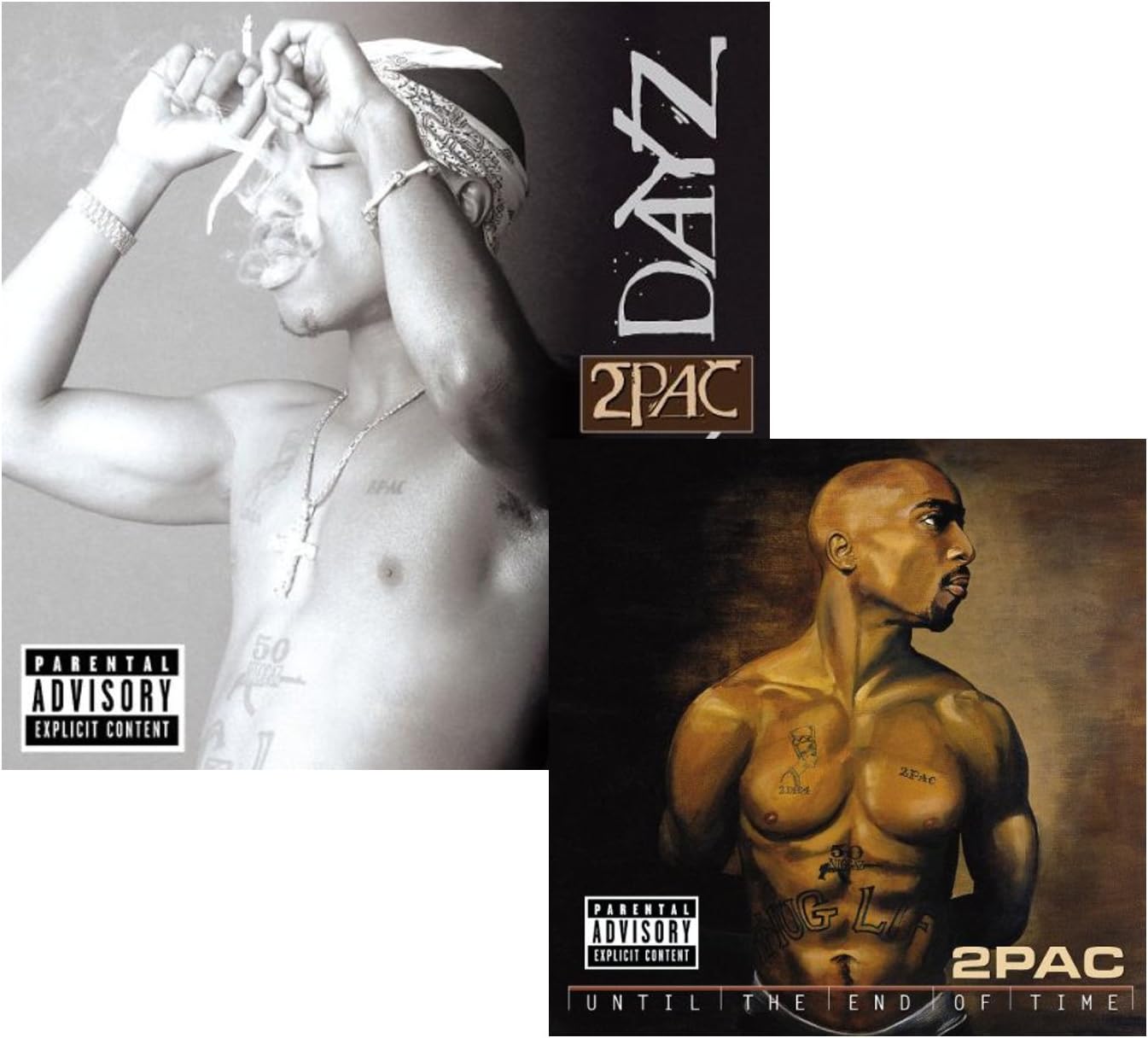 Better Dayz - Until The End Of Time - 2Pac - 2 CD Album Bundling