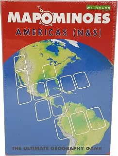 Wild Card Games Mapominoes Americas (North & South)