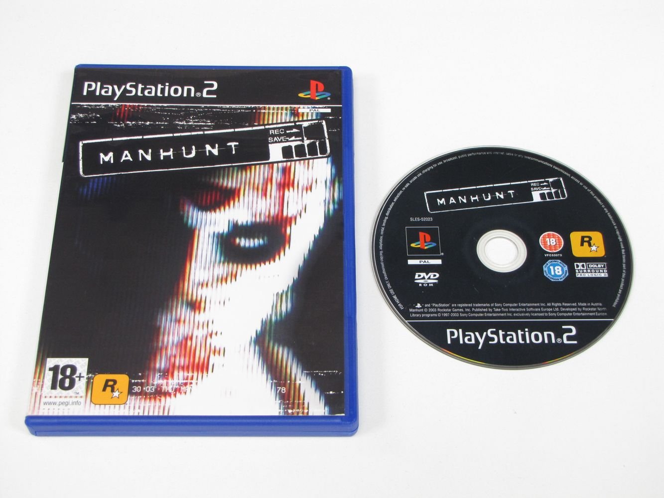Manhunt (déconseillé aux moins de 18 ans) [PlayStation2] [Importato da Francia]