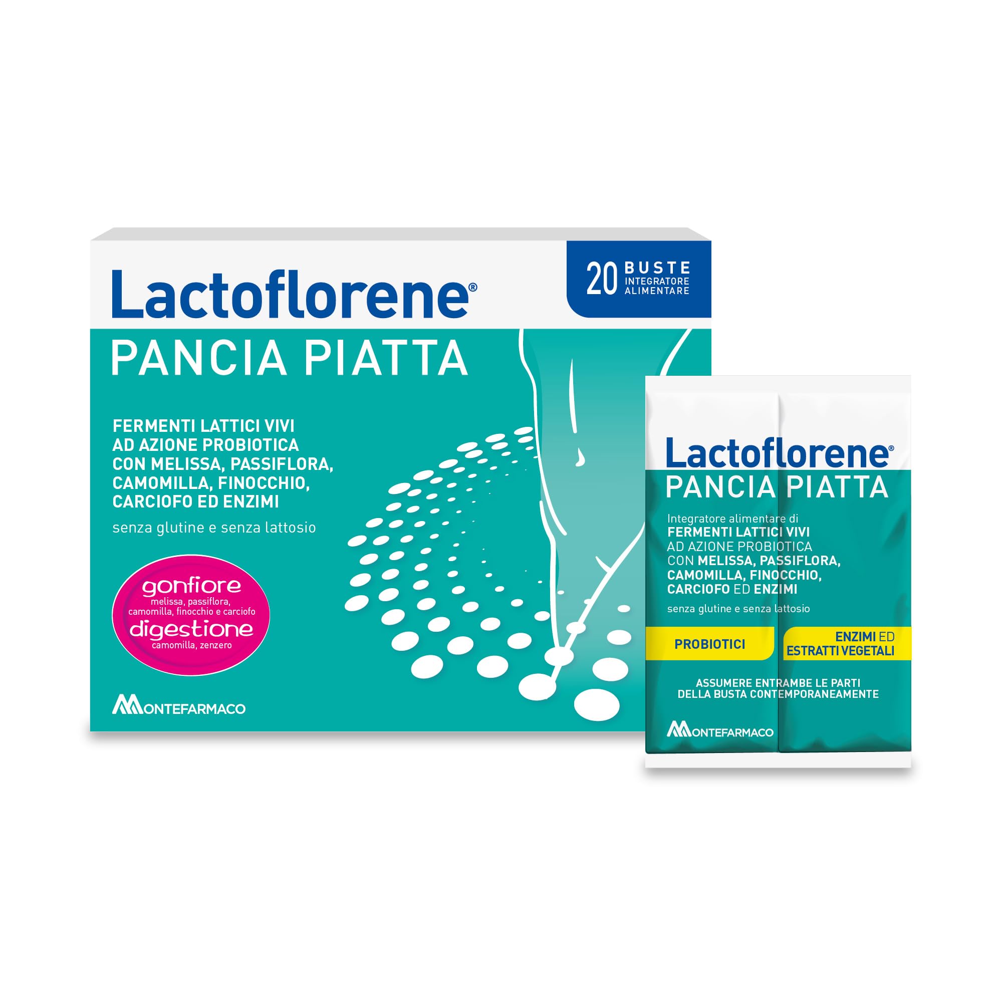 Lactoflorene Pancia Piatta 20 Buste 