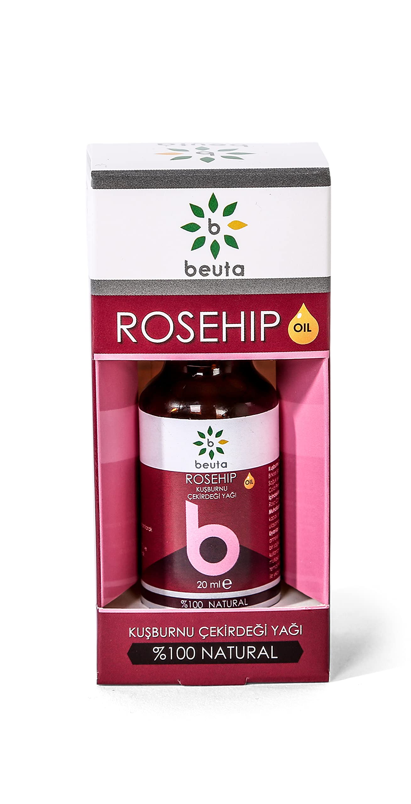 Beuta Kuşburnu Yağı% 100 Doğal 20 ml