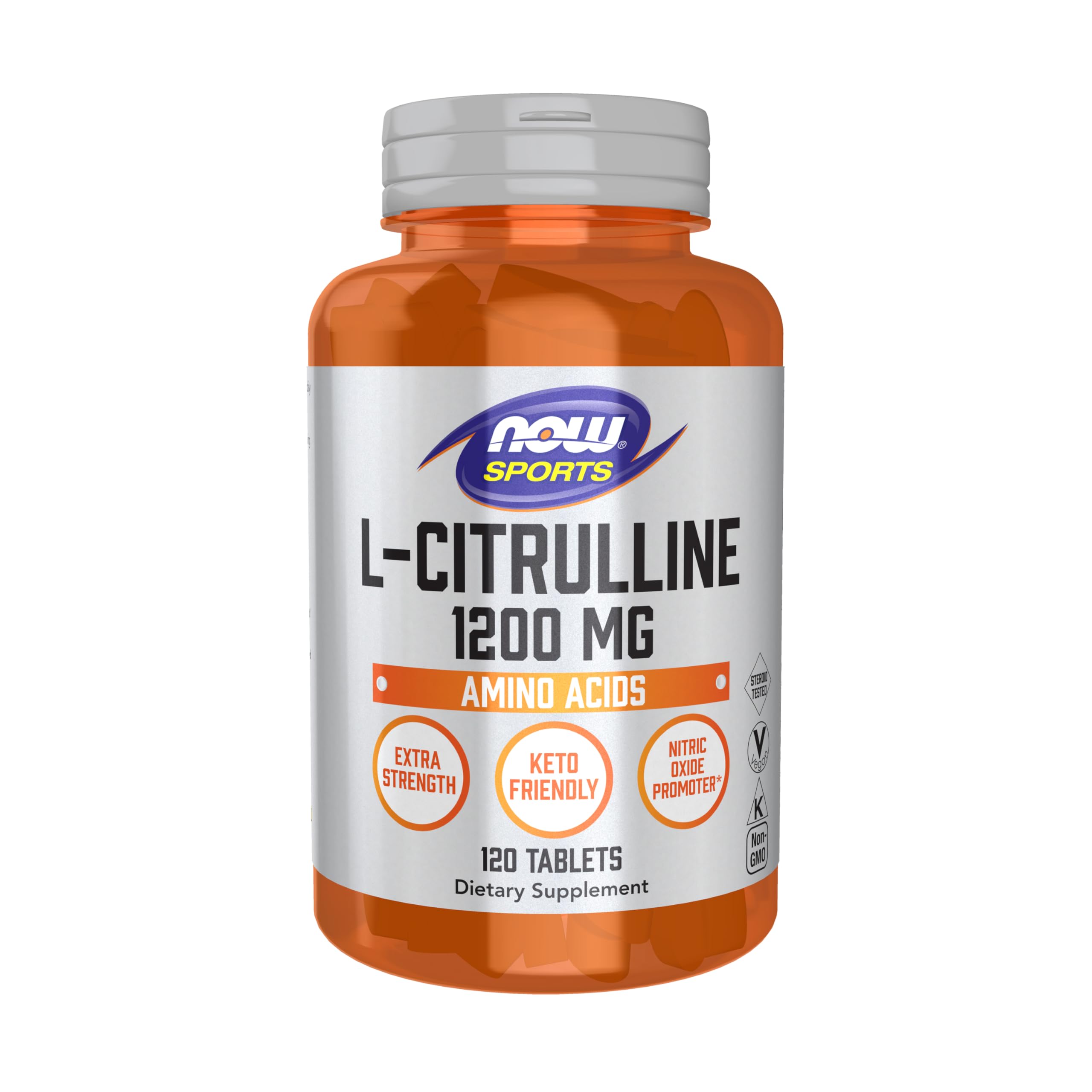 - Sports Nutrition, L-Citrulline, Extra Strength 1,200 mg, Amino Acid, 120 Tablets
