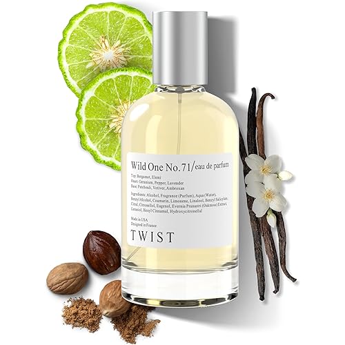 Twist - Wild One No. 71 - Eau De Parfum Inspired by Sauvage, Long-Lasting Perfume For Men, Paraben Free, Vegan, Clean Ingredients, Fragrance - Spray 100 ml | 3.4 fl. oz.