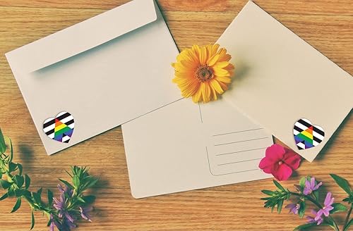 Miniatura 10 de Straight Ally Daniel Quasar - Calcomanías del orgullo LGBTQ ideales para eventos de recaudación de fondos y marchas - Perfecto para computadora