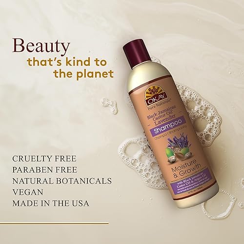 Miniatura 3 de OKAY  Champú Jabón Negro  Para Todo Tipo De Cabello Y Texturas