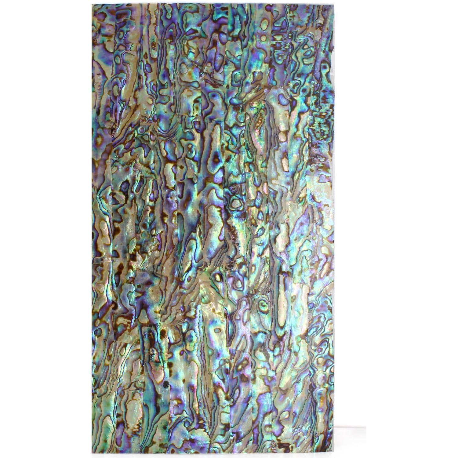 Natural Shell Veneer Sheet, 24 x 14 cm, 0.2 mm for Inlay, New Zealand 3A
