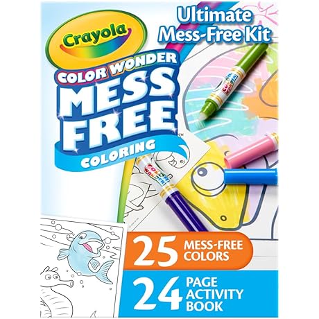 Crayola Color Wonder Set: Unleash Creativity, Banish Messes
