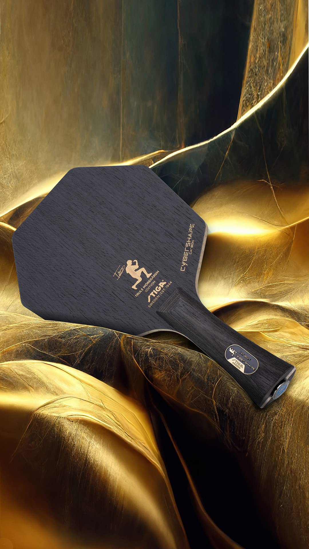 Stiga Cybershape Carbon CWT Truls Edition Recto Madera de Ping Pong