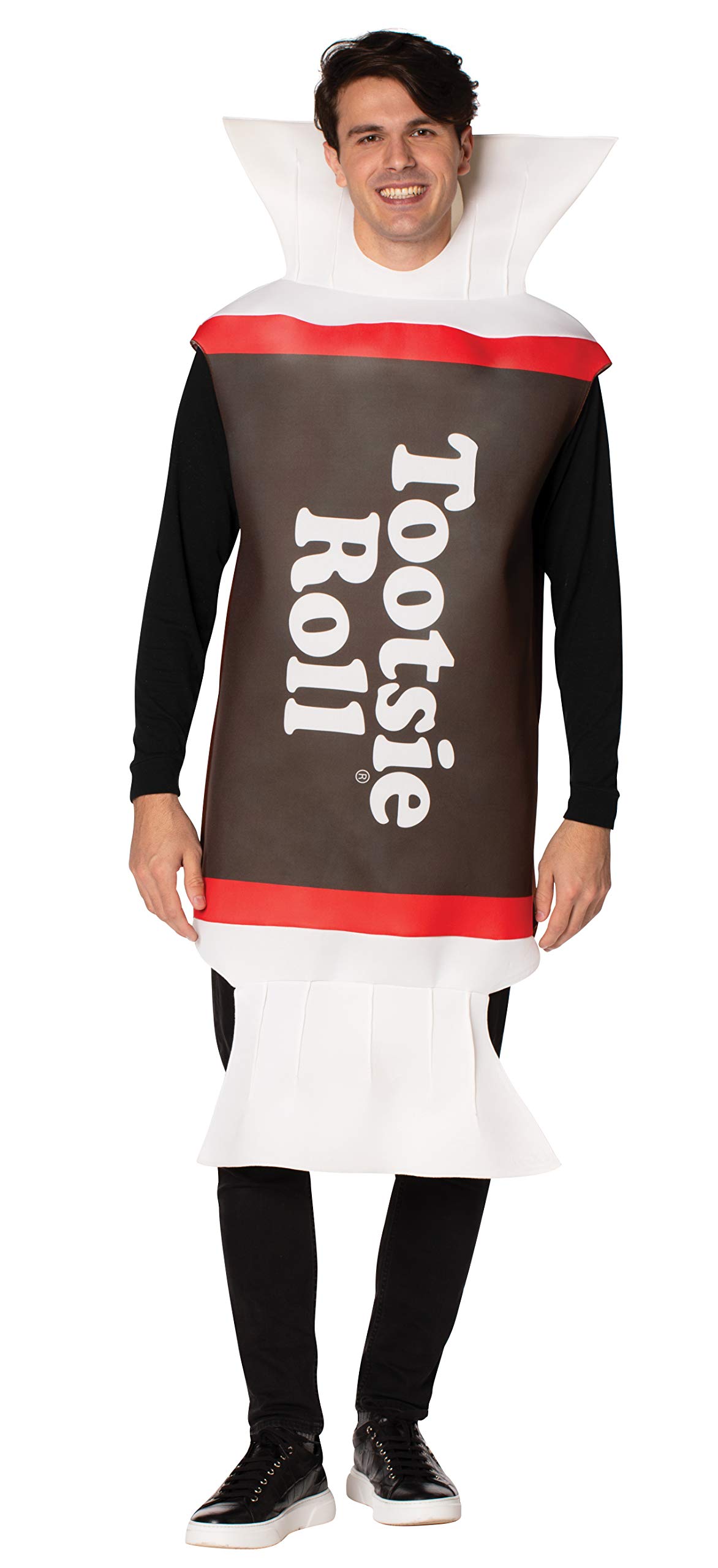 Rasta ImpostaTootsie Roll Halloween Costume, Adult One Size Brown