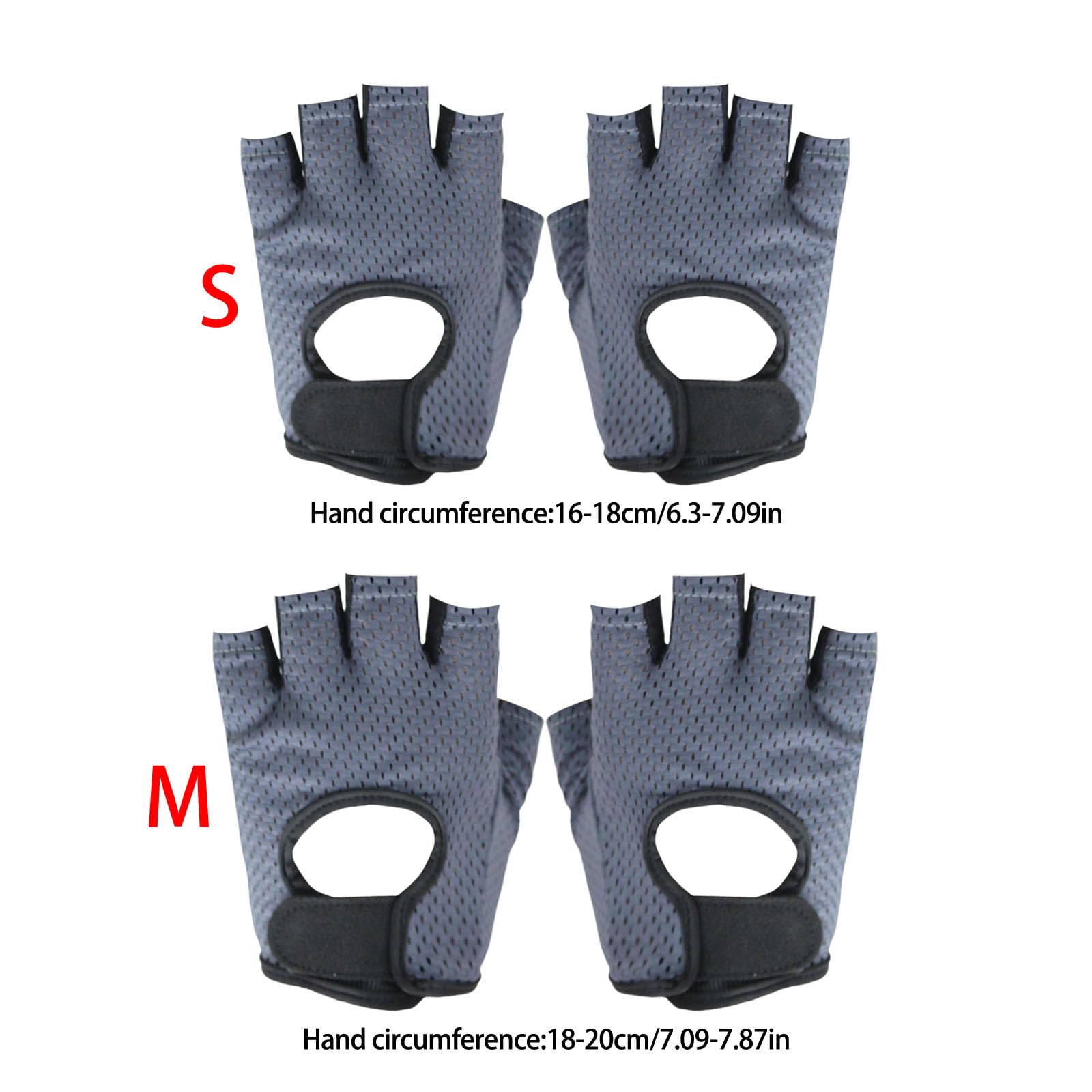 HiRui Guanti da allenamento per uomo, donna, giovani, guanti da ciclismo ventilati con imbottitura in silicone con palmo intero in silicone, per fitness, sollevamento pesi, palestra, tennis