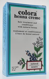 COLORA HENNA Henna Natural Cream, 2 FZ