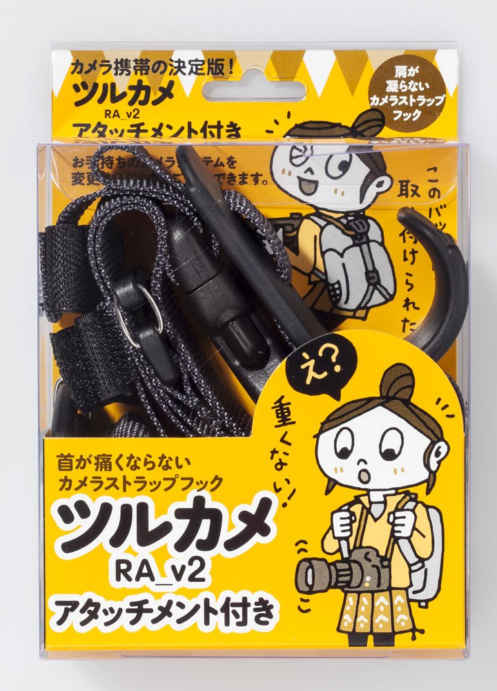 メガカメックス　ストラップ Amazon | ツルカメRA＿v2アッタッチメント付き | カメラ・双眼鏡用