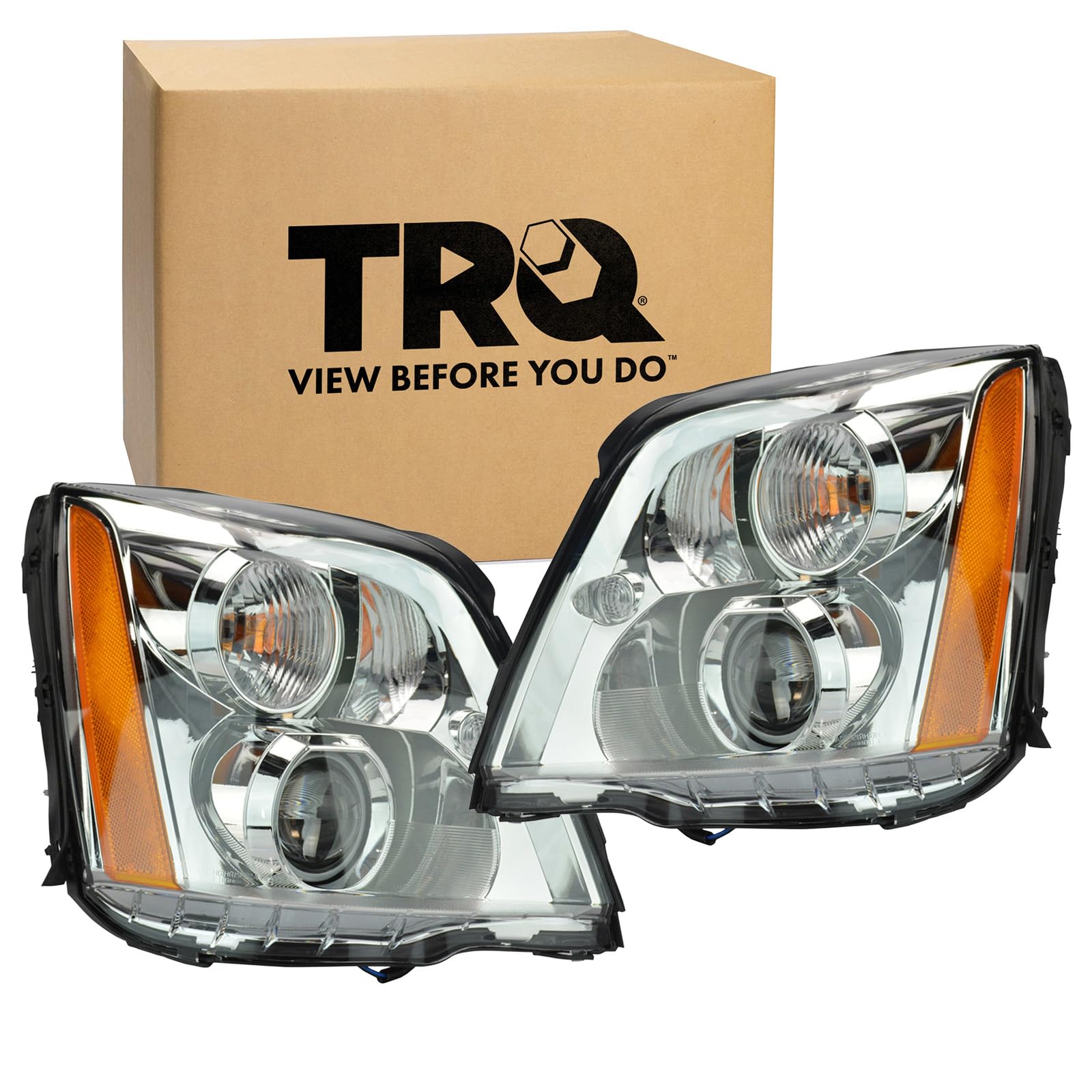 TRQ Headlight Assembly Set