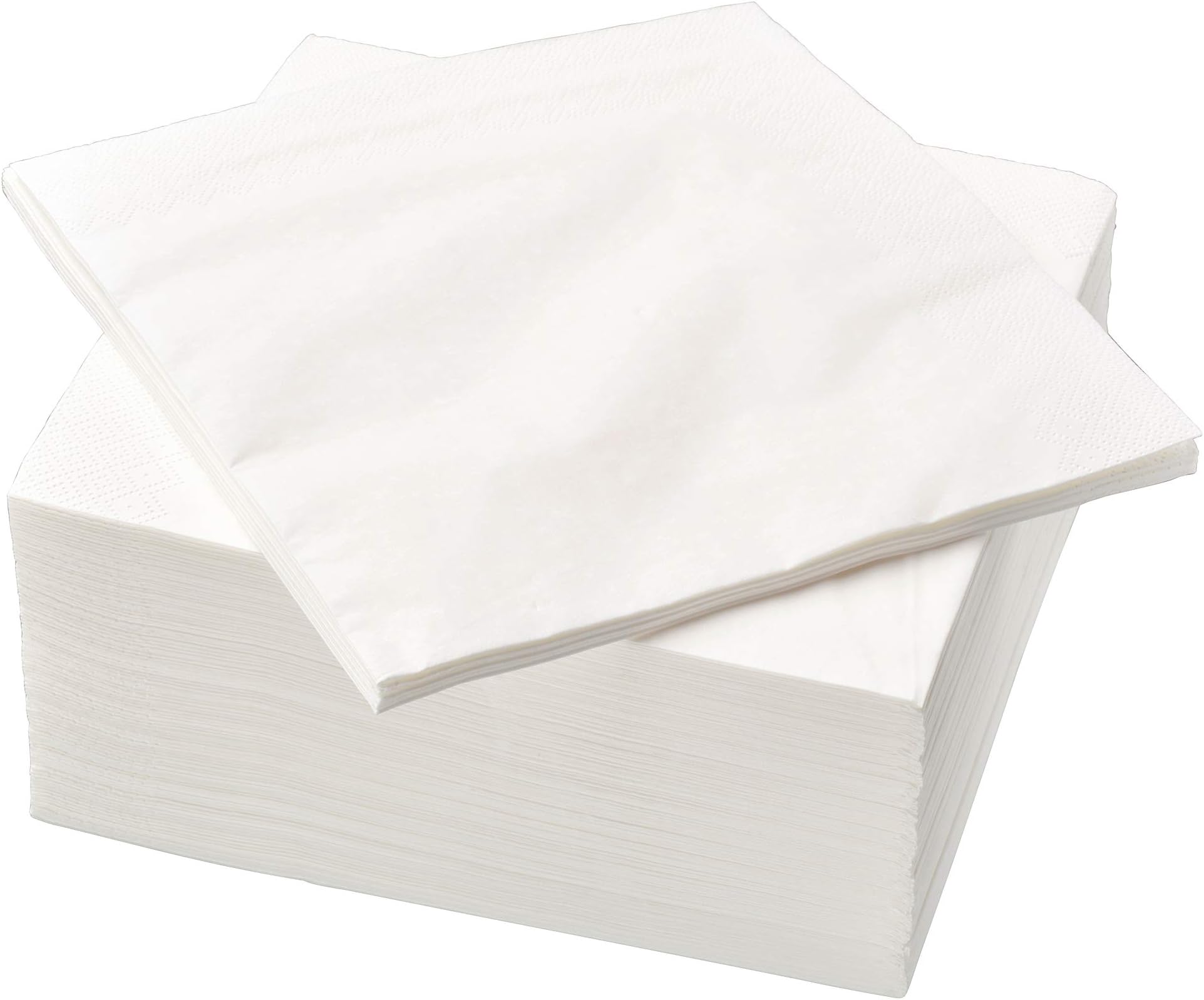 Ikea FANTASTISK - Paper Napkin, White / 100 Pack - 30x30 cm,IKE-500.357.52