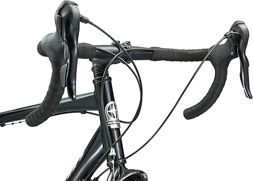 Miniatura 4 de Schwinn Phocus Bicicleta de carretera para adultos, hombres y mujeres, marco de aluminio, opciones de barra plana y caída, transmisión de múltiples