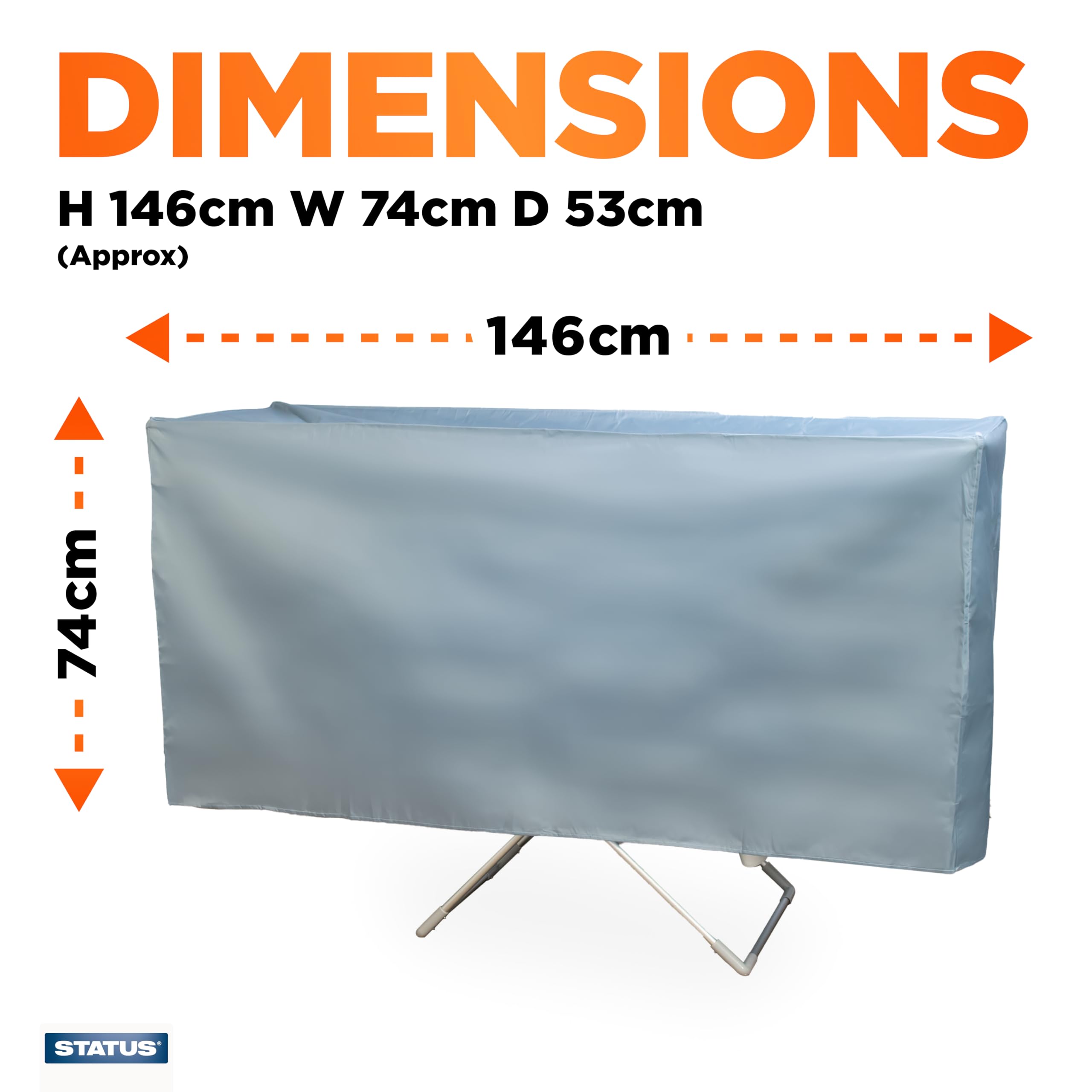 Status: Heated Clothes Airer Cover to Speed Up Drying Time/Laundry