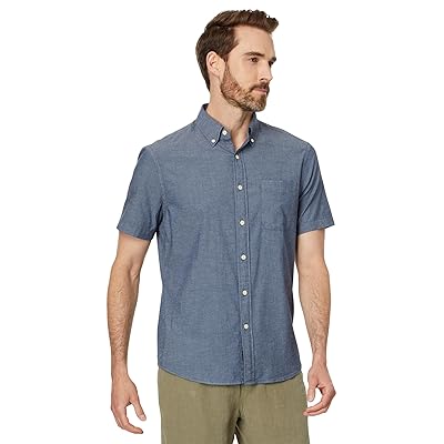 Faherty Short Sleeve Stretch Playa Shirt Men