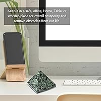 Vista 61 de Amazing Gemstone Amethyst Pyramid Crystal Healing Stones - 2" Great Pyramid Figurine of Natural Stone Pyramid for Meditation, Reiki, Chakra