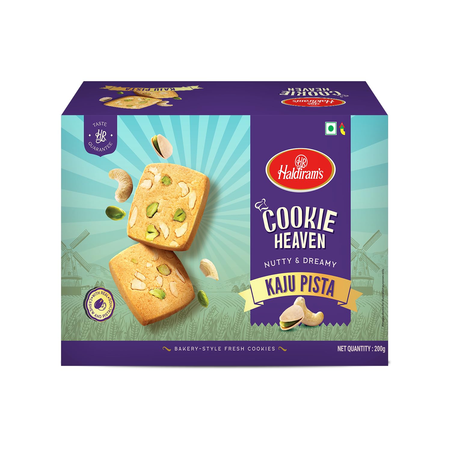 Haldiram’s Cookie Heaven: Kaju Pista (4 x 200g) (B0DFWW86C8) Amazon Price History, Amazon Price Tracker