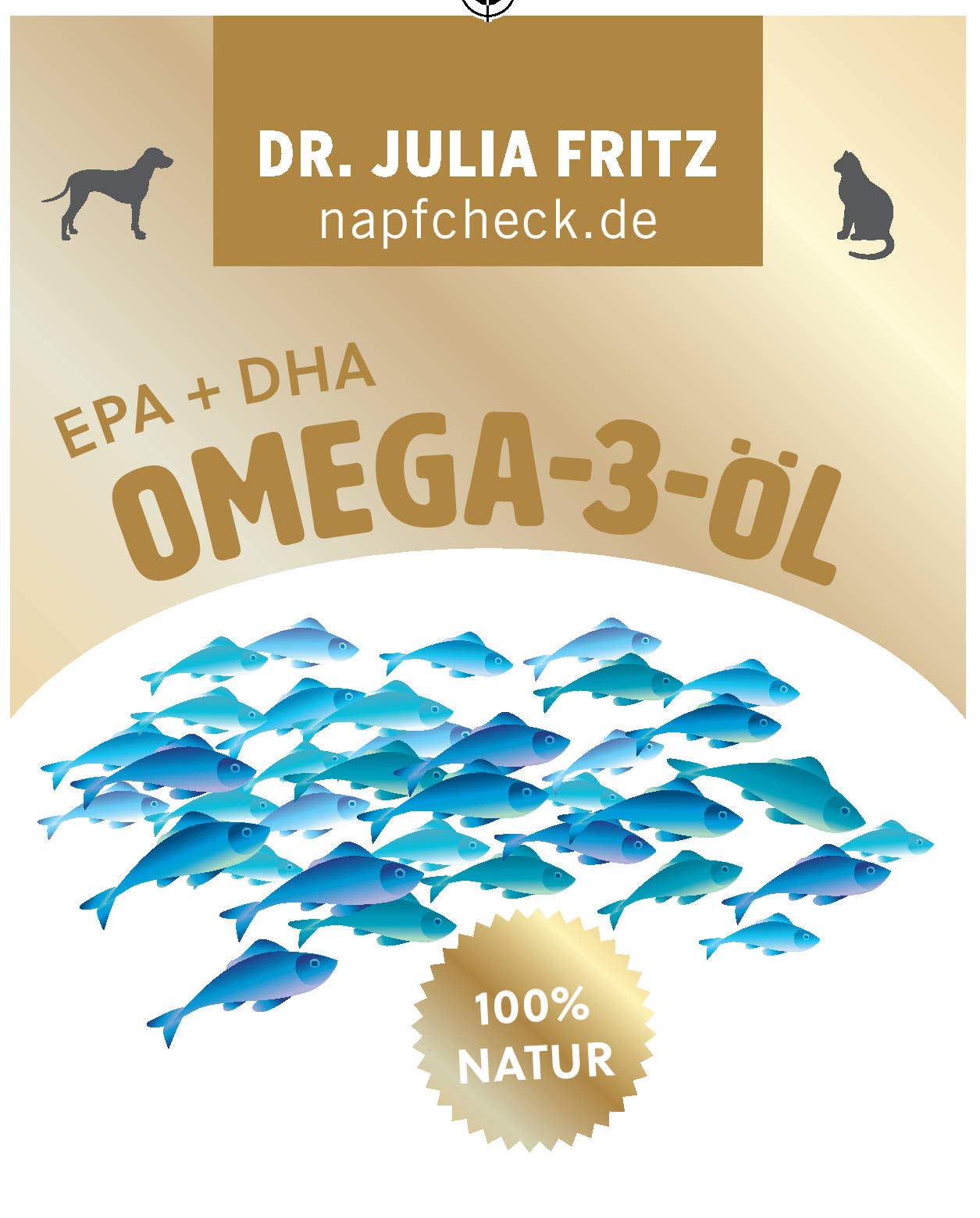 napfcheck Omega-3 Öl – für Hunde - 250 ml