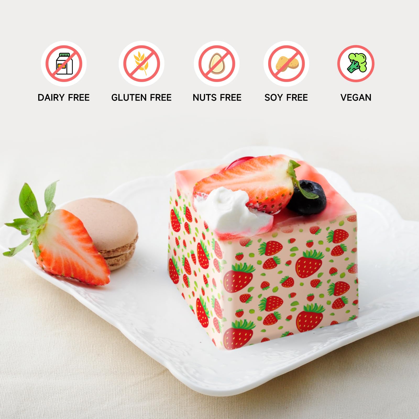 Fogli Di Glassa Commestibile A4 - Carta Zucchero Per Decorazione Torte