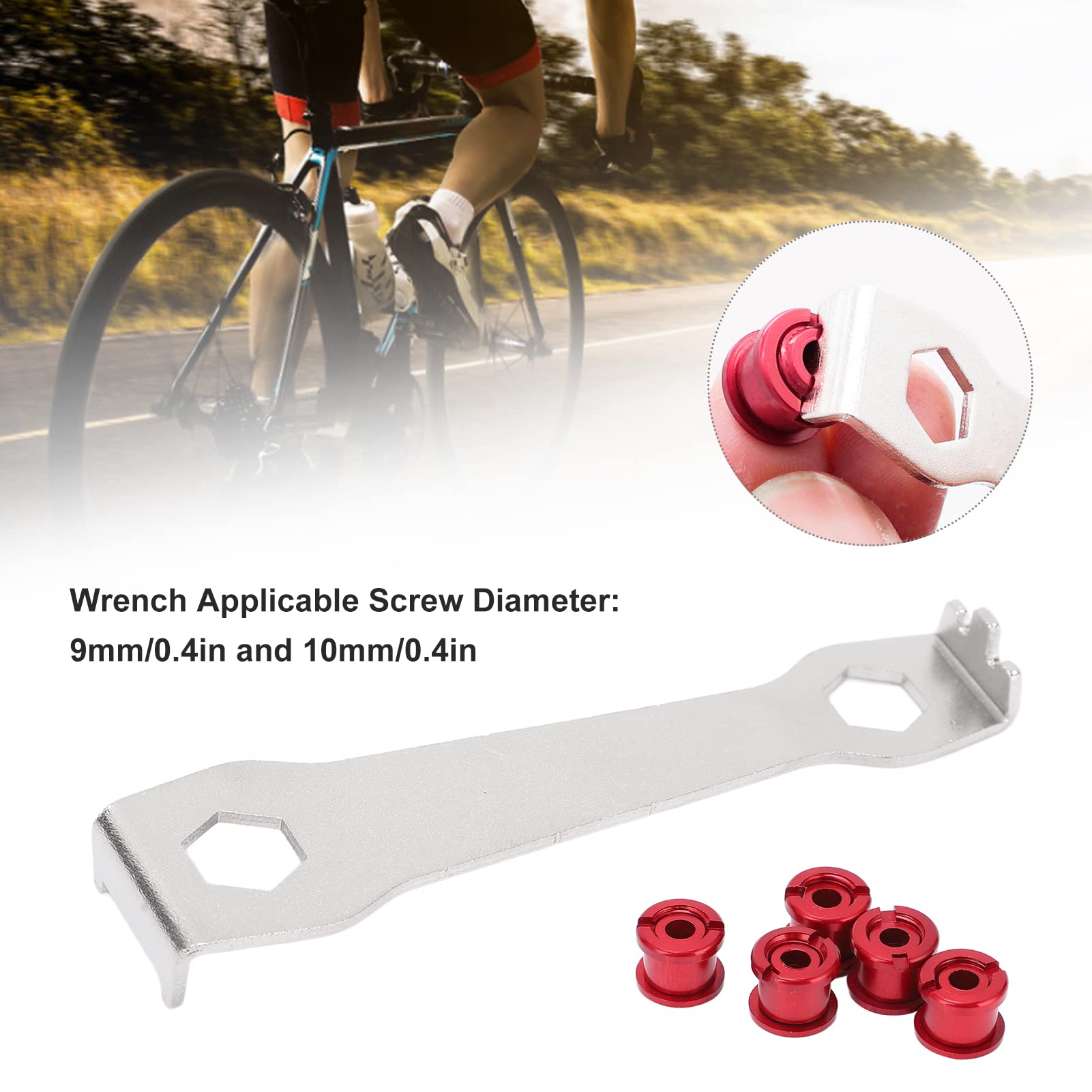 Tiiyee Single Chainring Bolts Kit - Image 3