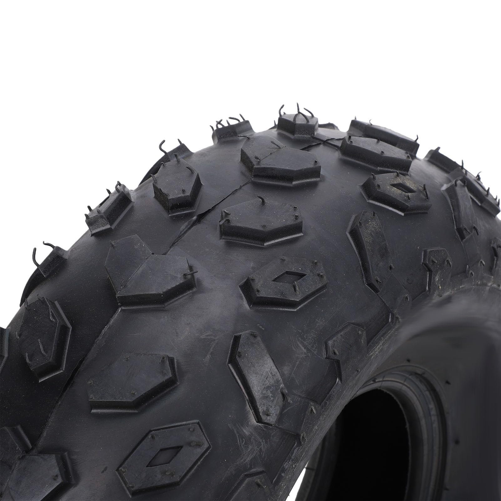 Akozon Opona do Mini-motocykla ATV 19x7 8, Odporna na Przebicie, Bezdętkowa Opona Terenowa z 4-warstwową strukturą, Przeznaczona do Jazdy w Błocie, Piasku i Skałach, Zamiennik dla