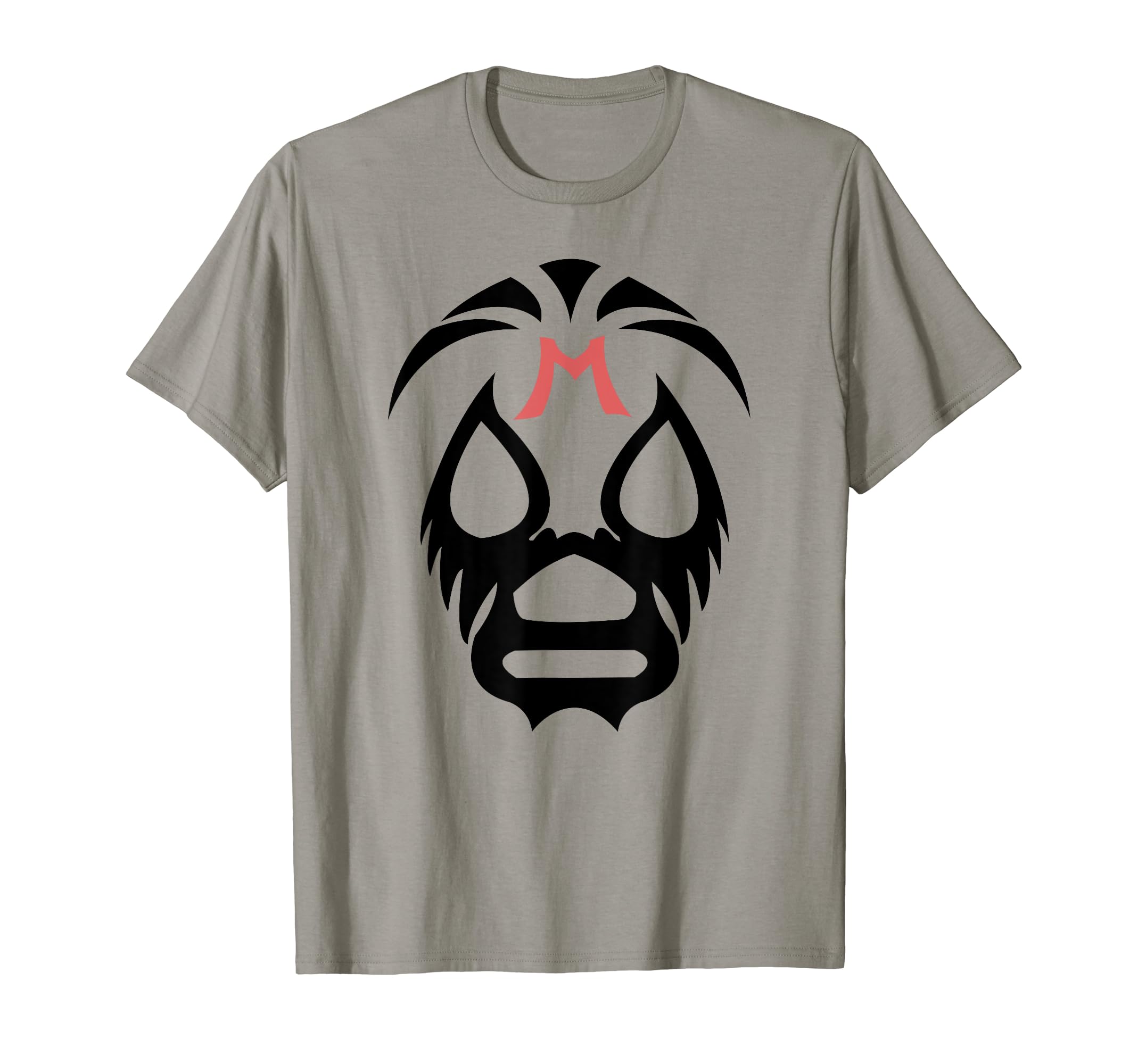Luchador Mask T-Shirt, Black