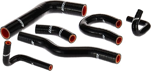 Miniatura 2 de Mishimoto MMHOSE-CIV-88BK - Kit de manguera de radiador de silicona compatible con Honda Civic 1988-1991, color negro