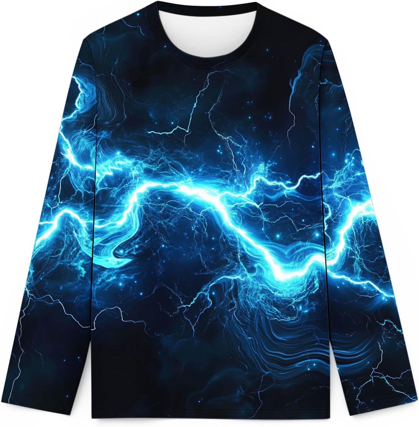 Color Block Long Sleeve Tee for Kids Loose Fit Crewneck Top for Boys Girls Cute Fashion Pullover