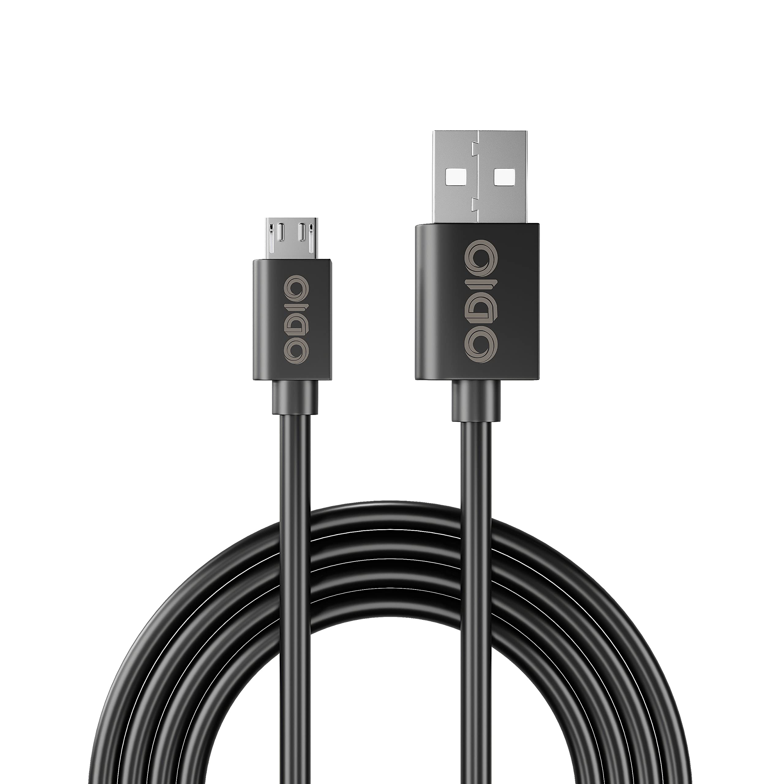 ODIO - The Blaze Series - OCM01 Micro USB Cable 1M 2.4A Black, Medium