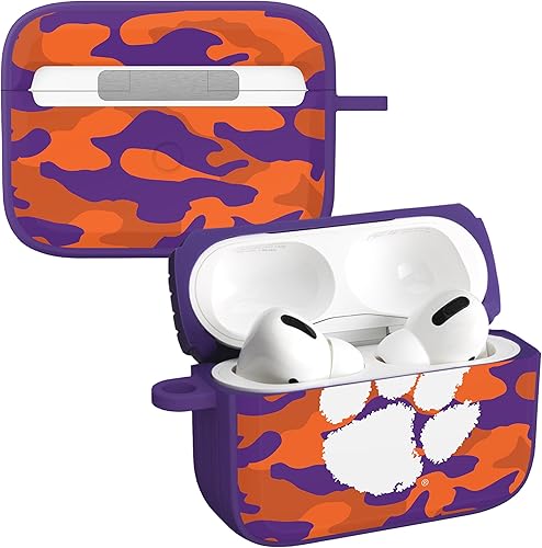 AFFINITY BANDS Clemson Tigers Camo HDX - Funda compatible con Apple AirPods Pro