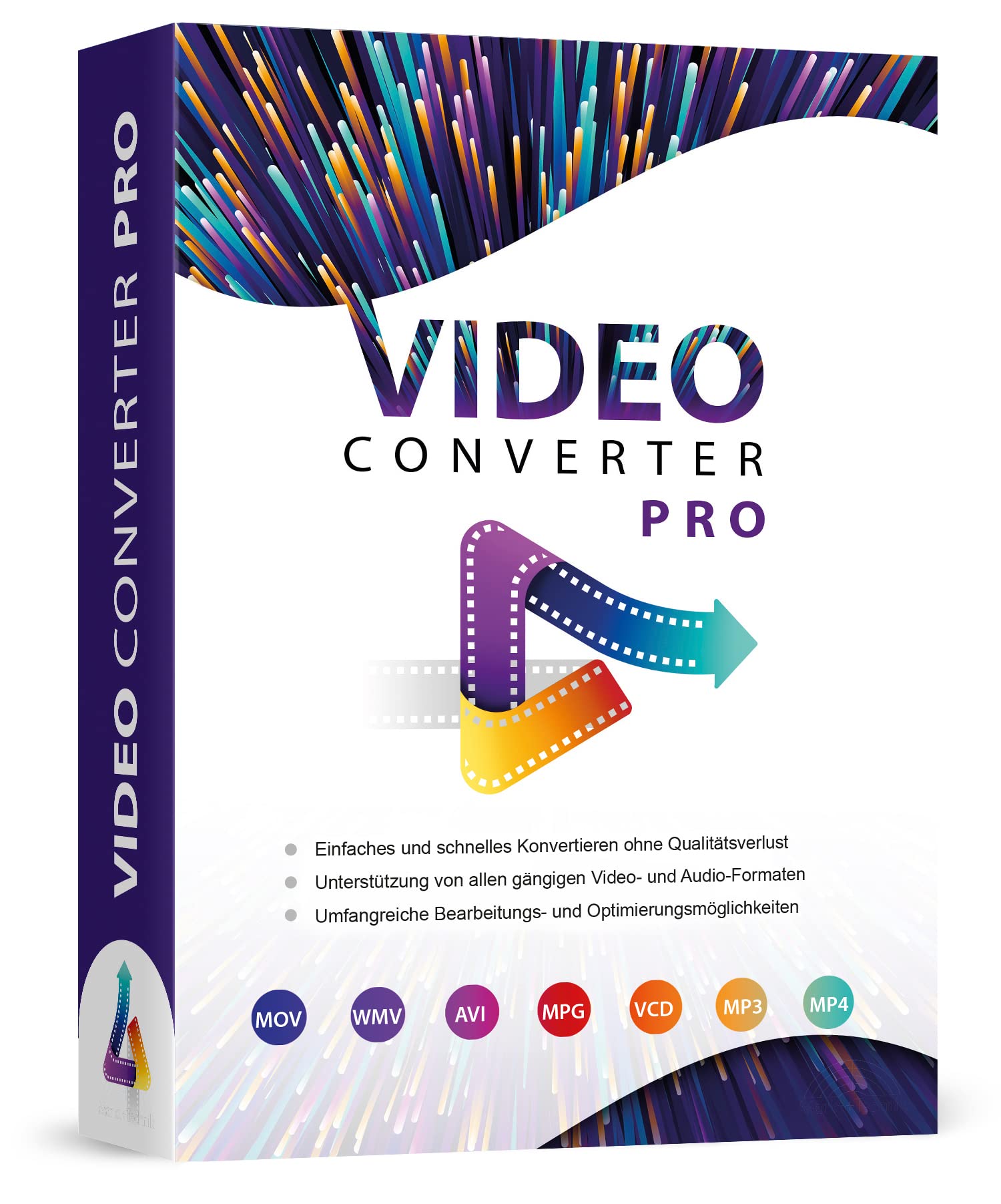 Video Converter Software - Einfaches konvertieren von Video und Audio Dateien in jedes Format wie HD  4K - Bearbeiten und verbessern Sie Ihre Videos