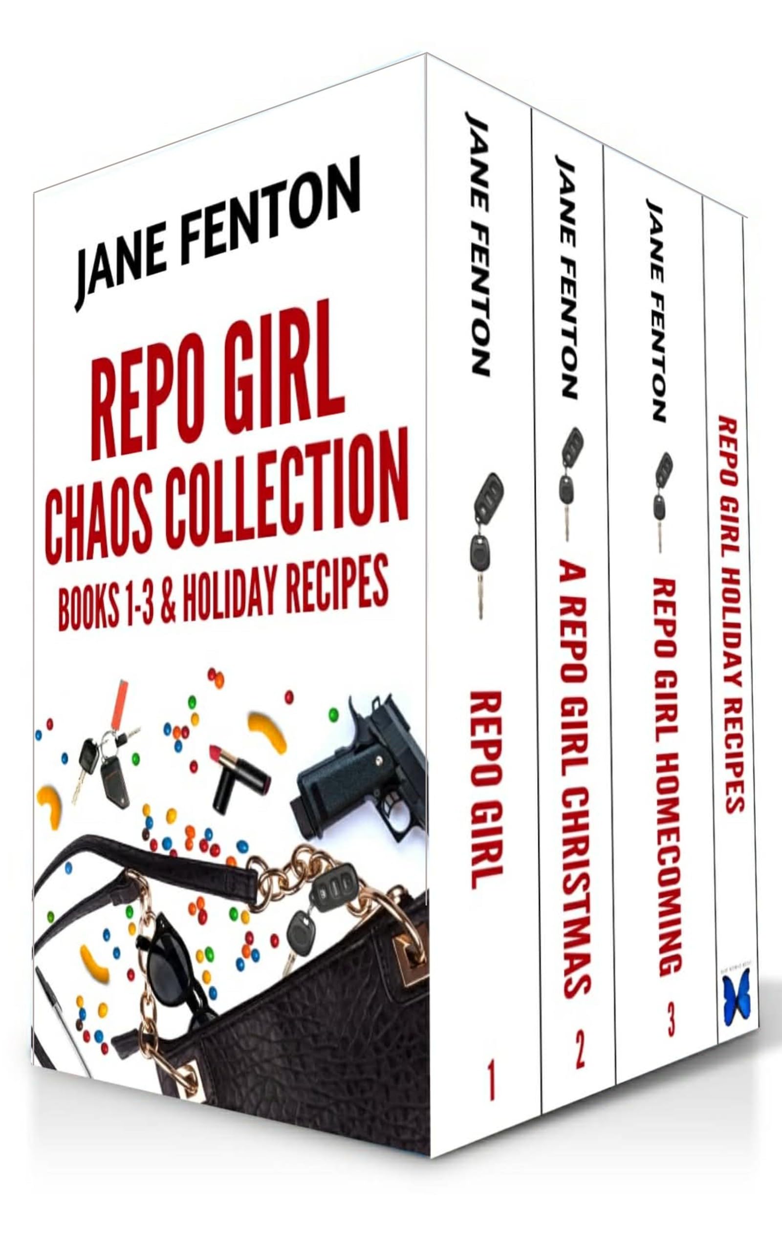 Repo Girl Chaos Collection Books 1-3 & Holiday Recipes (Repo Girl Series)