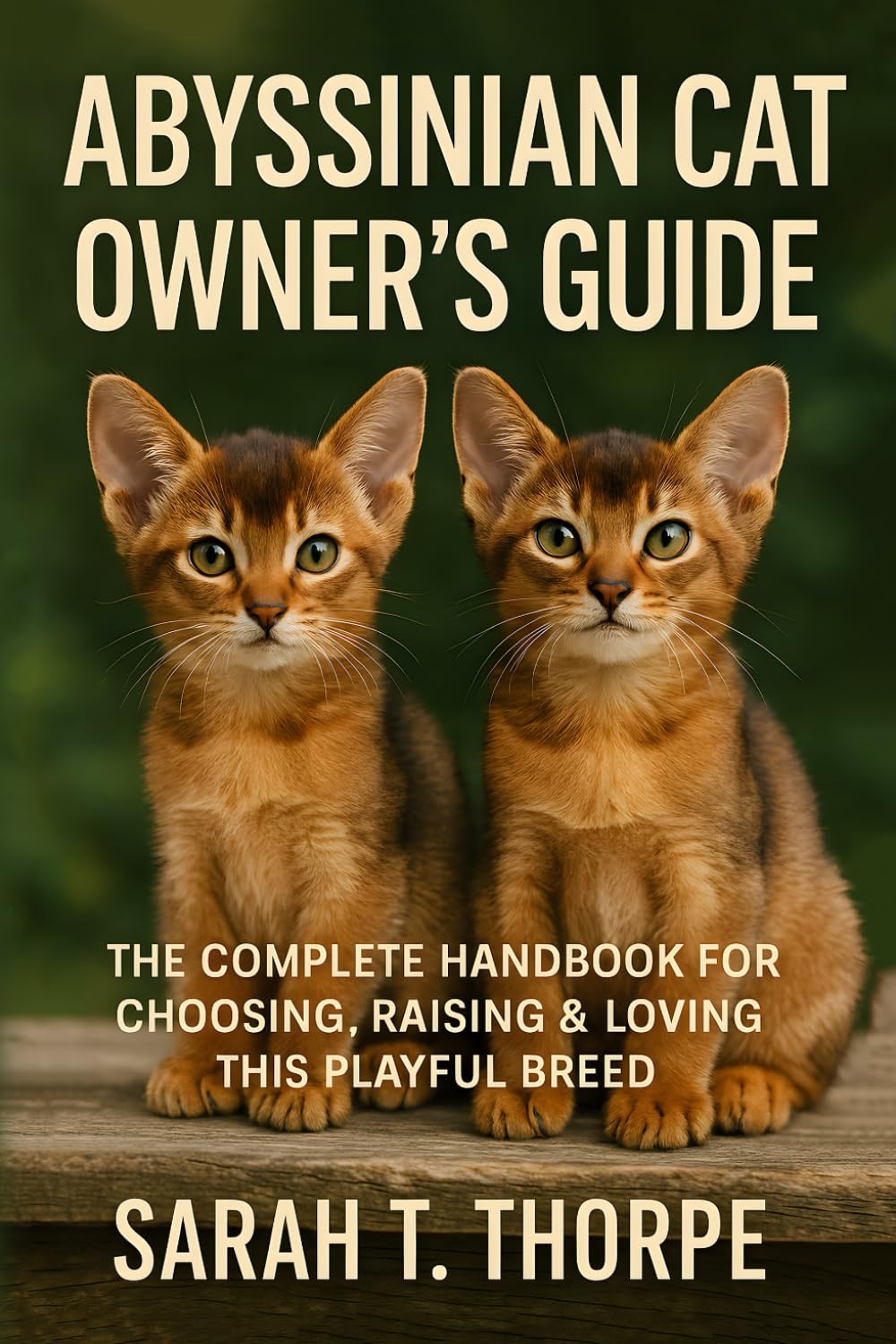 Abyssinian Cat Owner’s Guide: The Complete Handbook for Choosing, Raising & Loving This Playful Breed