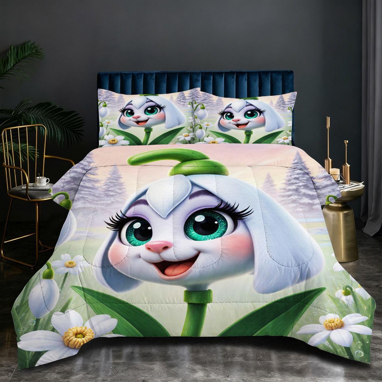 Parure de Couette 240x260 cm au poids enveloppant et confort absolu haut de gamme